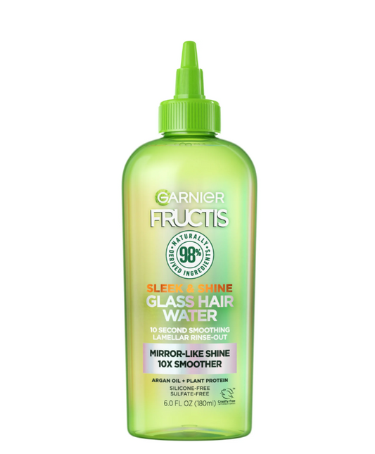 Garnier Fructis Sleek & Shine Argan Oil Smoothing Glass Hair Water, 6 fl oz