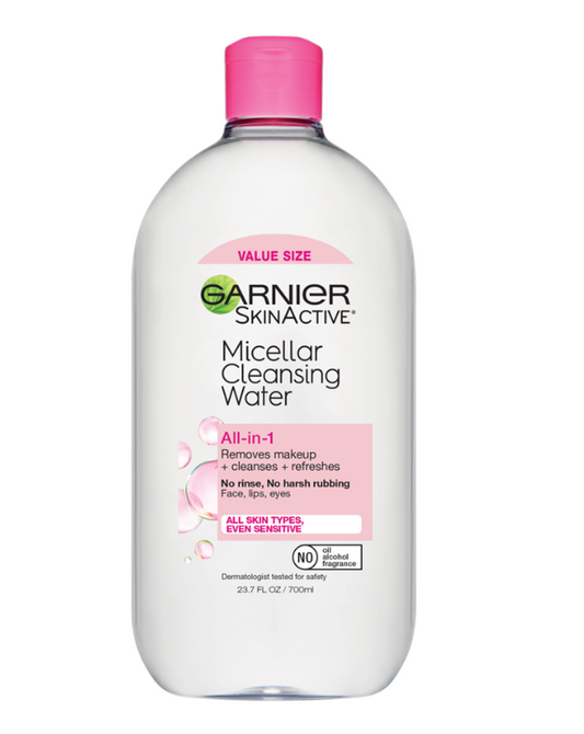 Garnier SkinActive Micellar Cleansing Water All in 1 Makeup Remover, 23.7 fl oz