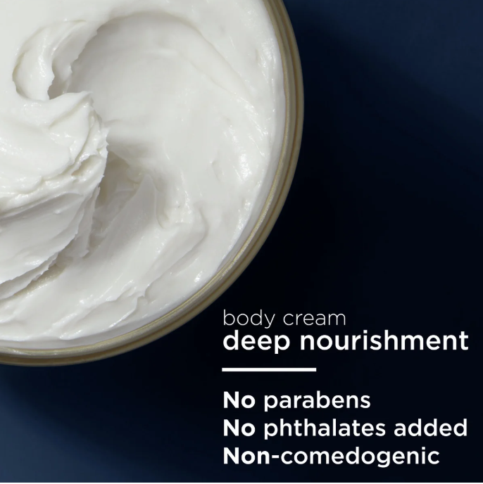 Vaseline Radiant X Deep Nourishment Pure Shea Butter Body Cream for Dry Skin, Coconut, 10 oz